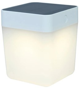 Επιτραπέζιο Ηλιακό Φωτιστικό Cube 6908001331 IP44 Led 3000K 13,3x12x12cm White Lutec