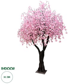 20212 GloboStar® Artificial Garden CHERRY BLOSSOM TREE 20212 Τεχνητό Διακοσμητικό Δέντρο Άνθος Κερασιάς Υ300cm