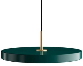 Φωτιστικό Οροφής Asteria Plus Medium Brass 2562 Φ43x14 cm Led 1600lm 28W 2400-3000k Forest Green Umage