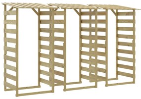 vidaXL Πέργκολες με Οροφή 3 τεμ. 100x90x200 εκ. από Εμποτισμένο Πεύκο