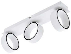 Φωτιστικό Οροφής-Σποτ 39586 Albariza Led/3 White-Chrome Eglo Aluminium
