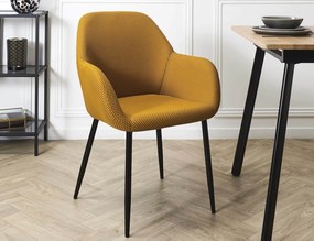 ΚΑΡΈΚΛΕΣ &amp; ΠΟΛΥΘΡΌΝΕΣ ATOMIC YELLOW CHAIR M2 HD0478
