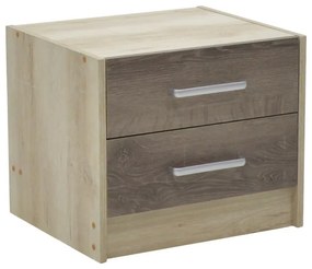 Φοιτητικό πακέτο επίπλων κρεβατοκάμαρας Comfort pakoworld σετ 3τεμ
