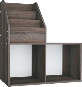 vidaXL Παιδική Ραφιέρα Περ. Γκρι/Sonoma Δρυς 71x30x78,5 εκ Επεξ. Ξύλο