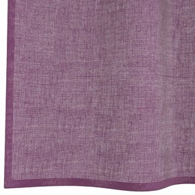 vidaXL Κουρτίνες Voile με βρόχους 2 τεμάχια Μοβ 140x245 εκ.