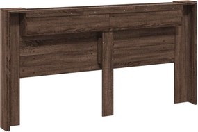 vidaXL Κεφαλάρι Καφέ δρυς 200 x 16,5 x 103,5 cm Επεξεργασμένο ξύλο