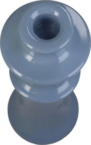 Κηροπήγιο ArteLibre Μπλε Κεραμικό 8x8x24cm