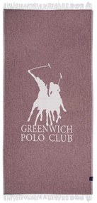 Παρεό (85x170) Greenwich Polo Club Beach 3906 Bordeaux