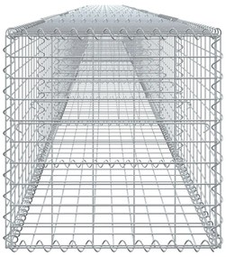 vidaXL Συρματοκιβώτιο με Κάλυμμα 1000x50x50εκ. από Γαλβανισμένο Χάλυβα