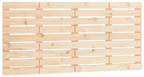 vidaXL Κεφαλάρι Επιτοίχιο 141x3x63 εκ. από Μασίφ Ξύλο Πεύκου