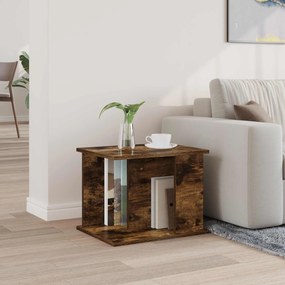 vidaXL Ράφι Περιοδικών με ράφι Καπνιστό Δρύς 35 x 35 x 45 εκ