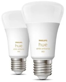 Έξυπνη Λάμπα Led 2xE27 9W Α60 800 Hue WA Σετ 929002489802 Philips 929002489802