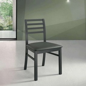 Καρέκλα Tropea 45x45x88cm Anthracite Capodarte