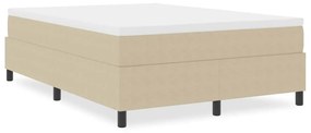 vidaXL Κρεβάτι με ελατήρια Γκρι Πράσινο 140 x 190 cm Βελούδο