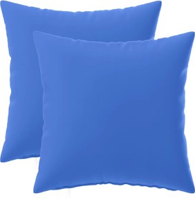 vidaXL Κάλυμμα Μαξιλαριού 2 pcs HEERLEN Βασιλικό Μπλε 35 x 35 cm