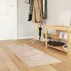 vidaXL Χαλί Runner MARSA Μπεζ 50 x 150 cm Πολυέστερ και PVC