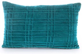 Βελουτέ Διακοσμητικό Μαξιλάρι (35x55) Nef-Nef Homeware Starovo Teal