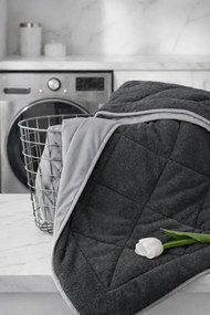 Stewehome Πάπλωμα διπλής όψης μονό ατόμου από βαμβάκι με ύφασμα και ράφι 155x215 cm