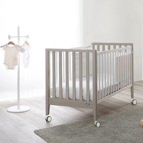 Βρεφικό Σετ PALI Win Bianco-Tortora με λίκνο(90χ73cm), κρεβάτι(133x73cm), στρώματα και προστατευτικό κάγκελο ή προίκα