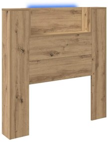 vidaXL Κεφαλάρι Artisan Oak 100 x 15 x 103,5 εκ. Επεξεργασμένο ξύλο
