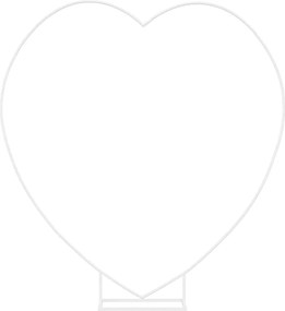 vidaXL Αψίδα Γάμου Λευκό 195 x 35 x 211 εκ Ατσάλι