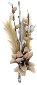 Τεχνητό Λουλούδι-Κλαδί MAP106K4 62cm Brown Espiel Polyethylene