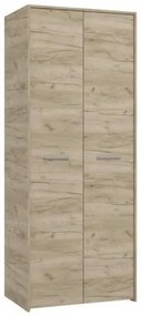 ΝΤΟΥΛΑΠΑ DONON 2Κ3P GREY OAK ΧΡΩΜΑ 80,5x53x203,5εκ 11012382