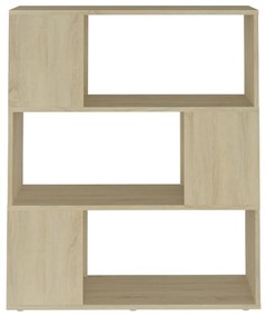 vidaXL Βιβλιοθήκη/Διαχωριστικό Sonoma Δρυς 80x24x94 εκ. Μοριοσανίδα