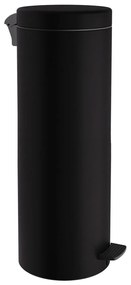 Κάδος Απορριμμάτων Soft Close 2565-403 Φ25x65cm 30lt Matt Black Pam&Co Stainless Steel