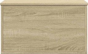 vidaXL Κουτί Αποθήκευσης Sonoma Δρυς 60x35x35 εκ. Επεξεργασμένο Ξύλο