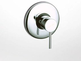 Eurorama Tonda Chrome Μίκτης Εντοιχισμού 1 Εξόδου 145055-100