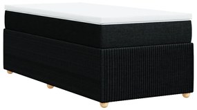 ΚΡΕΒΑΤΙ BOXSPRING ΜΕ ΣΤΡΩΜΑ ΜΑΥΡΟ 80 X 200 ΕΚ. ΥΦΑΣΜΑΤΙΝΟ 3285527