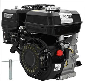 Βενζινοκινητήρας 6,5 HP 4,8 kW Μαύρος