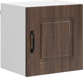 vidaXL Πάνελ πλυντηρίου πιάτων Kalmar 2 pcs Καφέ δρυς