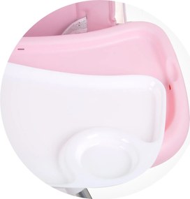 Περιστρεφόμενο Καρεκλάκι Φαγητού - Chipolino - "Vision" Rose Water