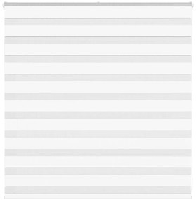 vidaXL Ζέβρα τυφλή Λευκό Πλάτος υφάσματος 140,9 εκ. Πολυεστέρας