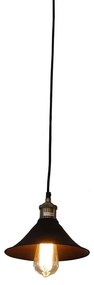 Φωτιστικό Οροφής Κρεμαστό HL-3310-1P 77-3234 Move Balance Black Homelighting Metal