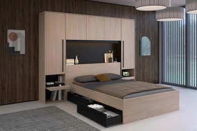 Κεφαλάρι κρεβατιού Bridge-Fusiko-Mavro