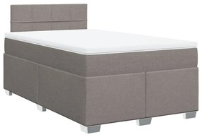 ΚΡΕΒΑΤΙ BOXSPRING ΜΕ ΣΤΡΩΜΑ TAUPE 120X200 ΕΚ. ΥΦΑΣΜΑΤΙΝΟ 3285859