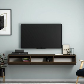 Έπιπλο Τηλεόρασης Καρυδί PROISIS 180x31.4x26
