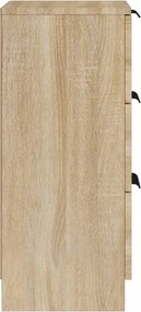 vidaXL Ντουλάπι Sonoma Δρυς 30 x 30 x 70 εκ. από Επεξεργασμένο Ξύλο