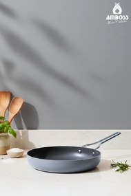 Stewehome Τηγάνι κεραμικό αντικολλητικό ανθεκτικό 30 cm Γκρι