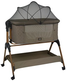 Λίκνο (0+ Μηνών/Έως 9kg) Bebe Stars Style 2 in 1 Natural Beige 847-182