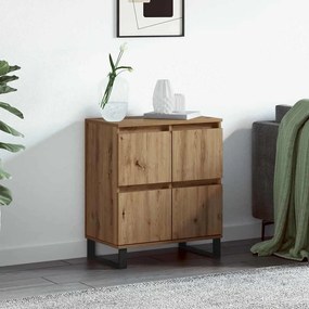 vidaXL Πλαϊνό γραφείο Καφέ 60 x 35 x 70 cm Επεξεργασμένο ξύλο