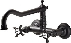 Bugnatese Princeton 852 Black Matt - Μπαταρία κουζίνας τοίχου