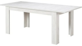 Τραπέζι Τραπεζαρίας Oscar TS 160 Λευκός Δρύς 160,5x90x76,5 εκ.