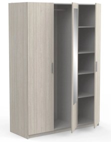 Ντουλάπα Prima I τρίφυλλη-Fusiko Anoixto