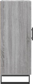 vidaXL Ντουλάπι Γκρι Sonoma 34,5x34x90 εκ. από Επεξεργασμένο Ξύλο