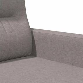 vidaXL Πολυθρόνα Taupe 60 εκ. Υφασμάτινη
