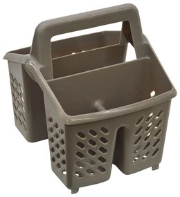 Κουταλοθήκη - Στραγγιστήρι (17.5x14.5x17.5) L-C Taupe 6PLB138TA
